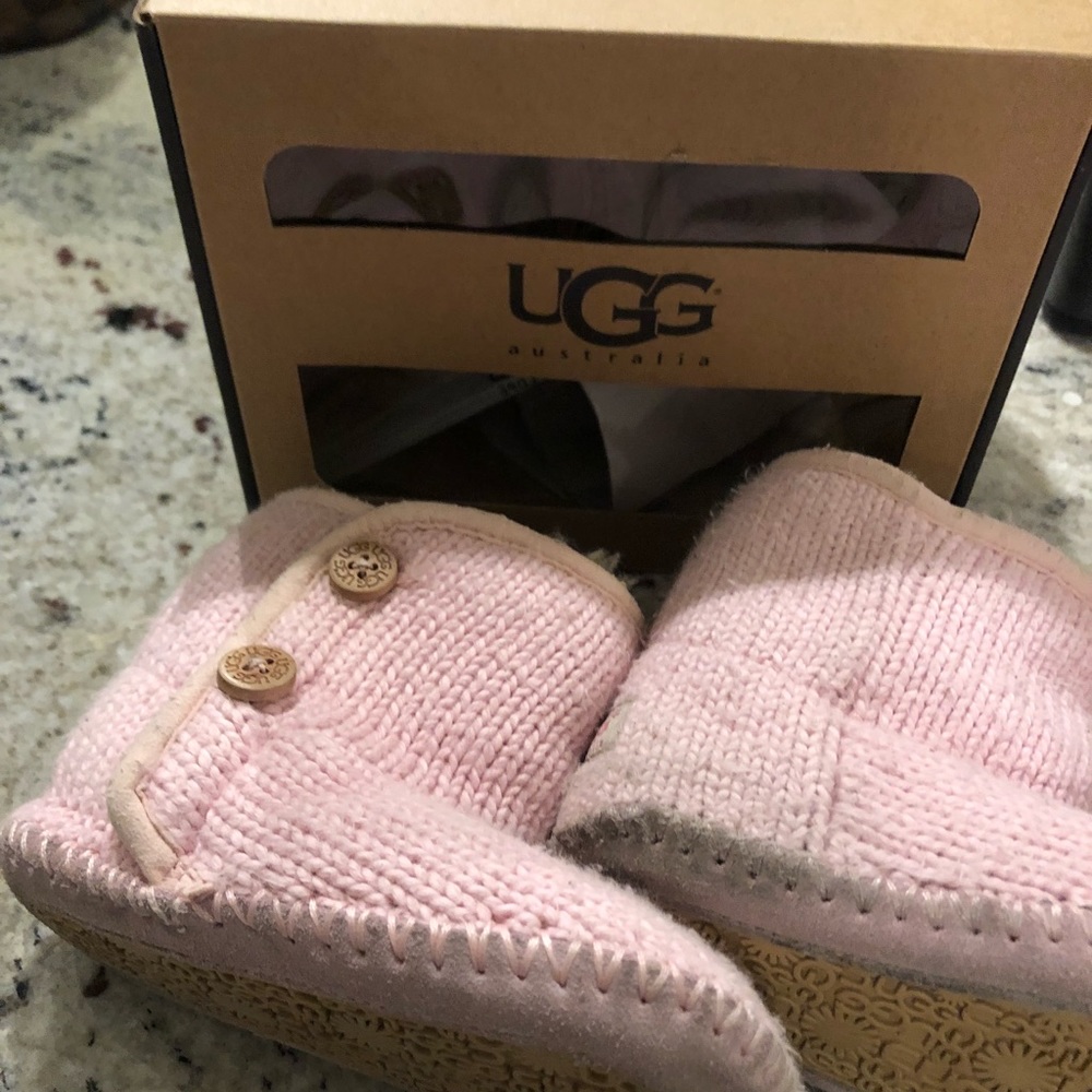 Toddler pink UGGS